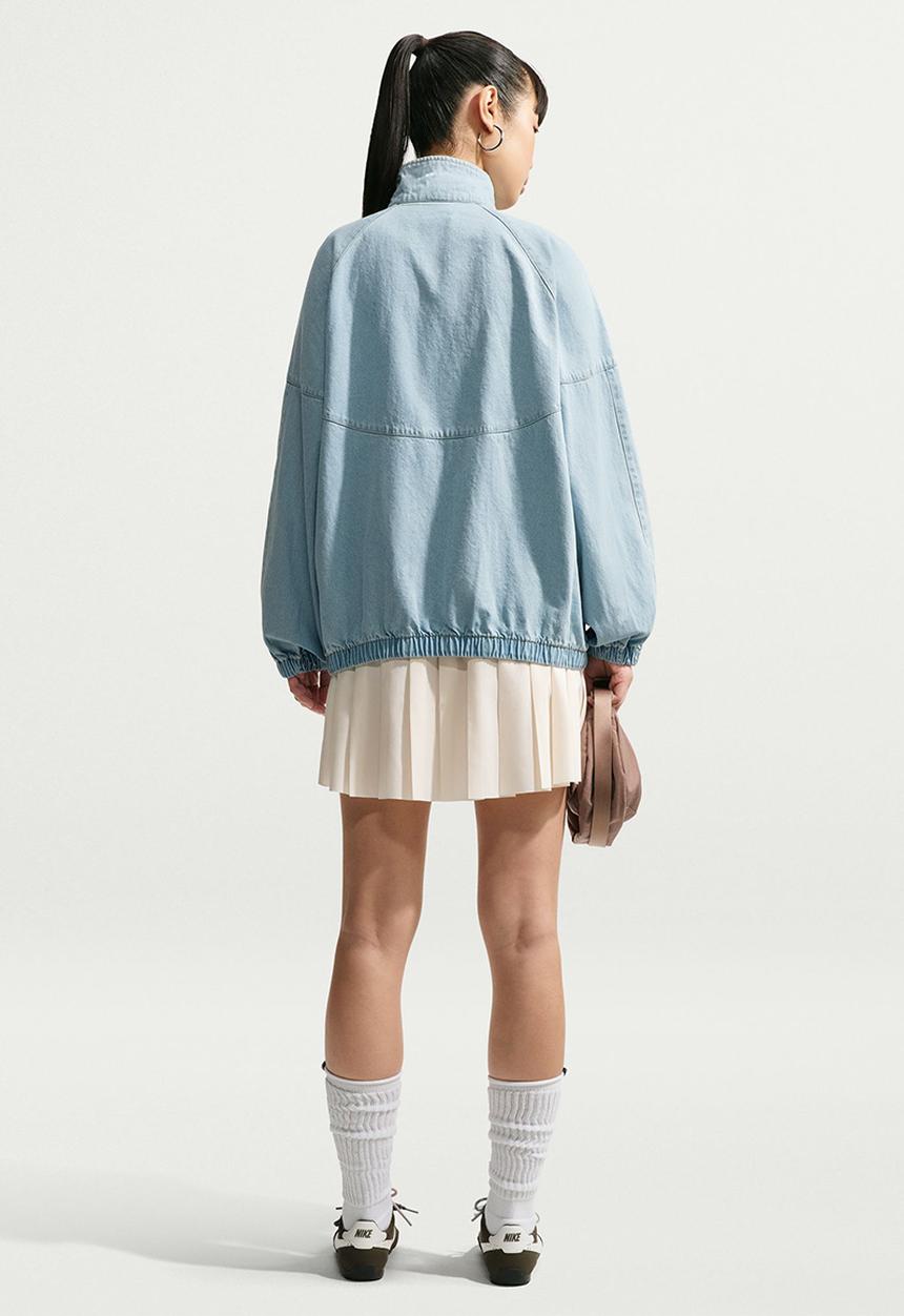 Nike - W Nk Wr Denim Jkt - Lt Armory Blue/Work Blue