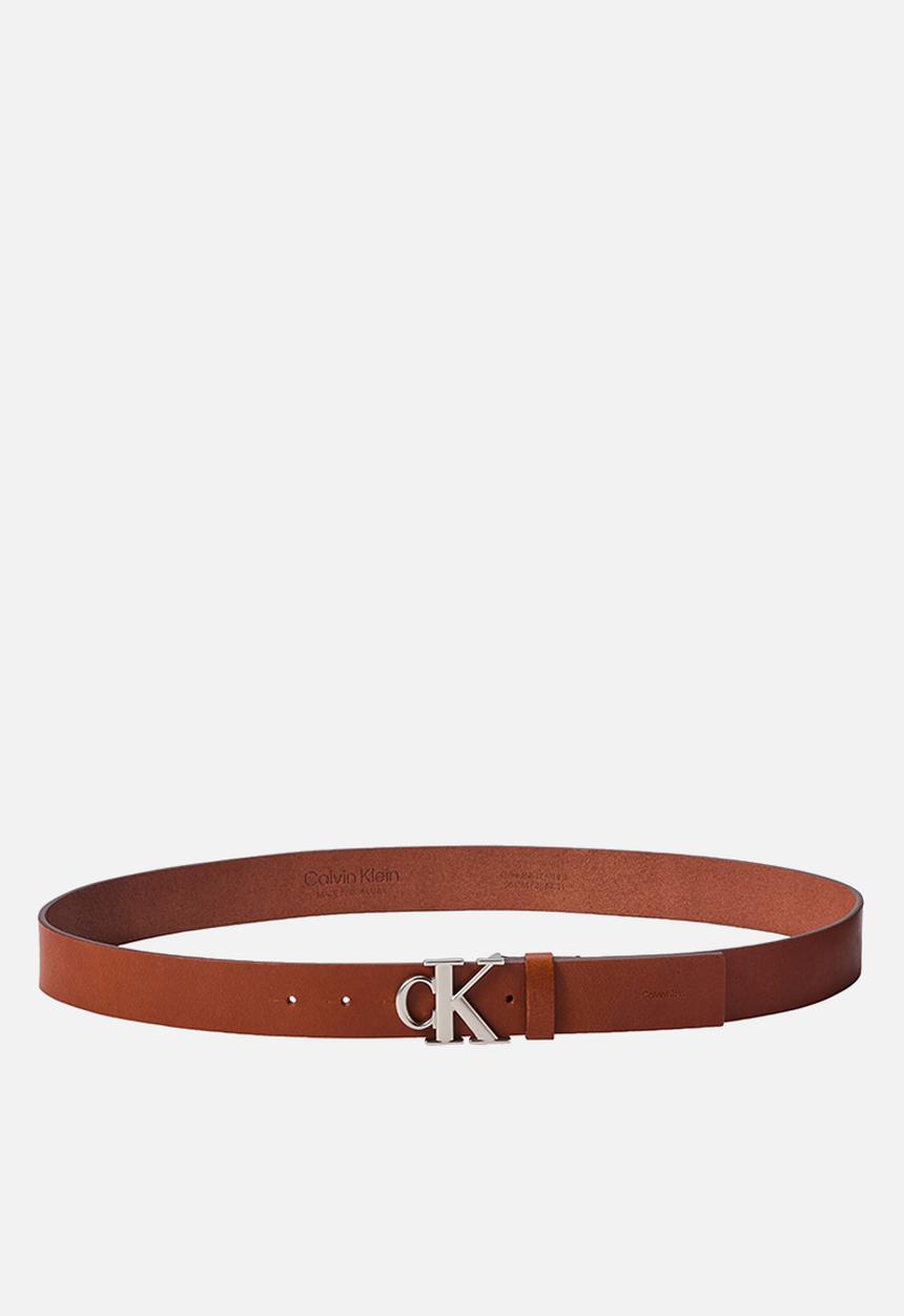 Calvin Klein - Ck Buckle Smooth 35Mm - Light Brown