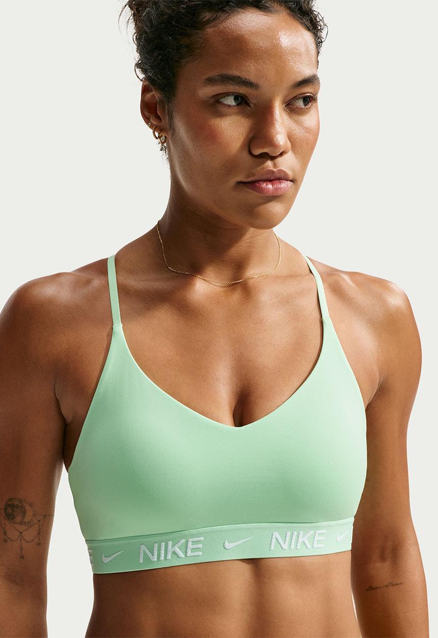 Nike - Women'S Padded Adjustable Sports Bra - Cucumber Calm