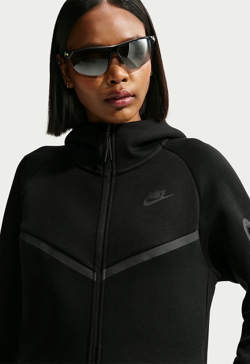 Nike - Women'S Full-Zip Hoodie - Black/Black