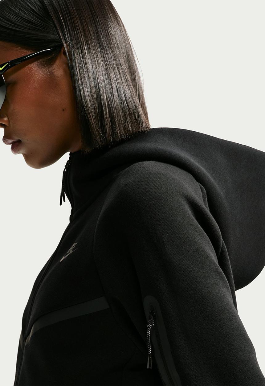 Nike - Women'S Full-Zip Hoodie - Black/Black