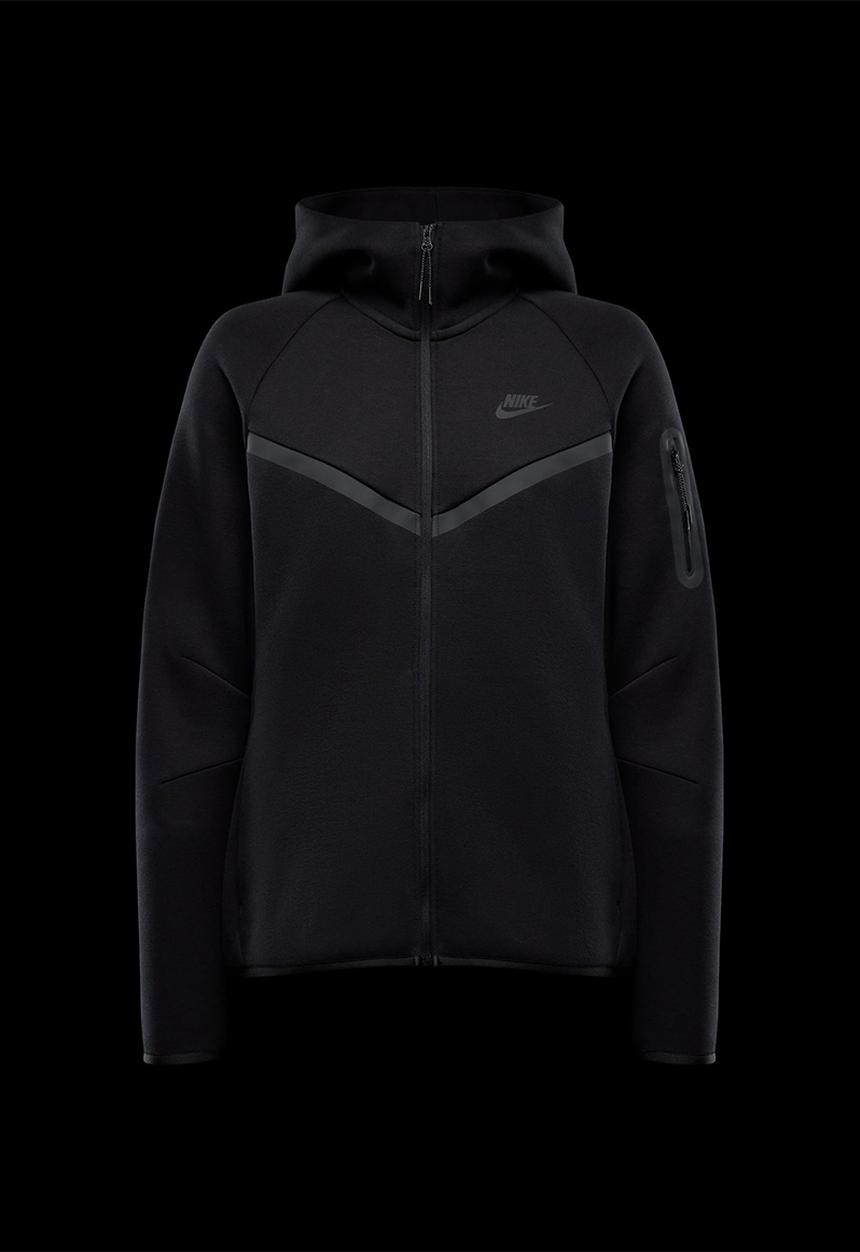 Nike - Women'S Full-Zip Hoodie - Black/Black