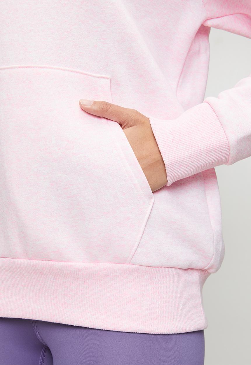 Under Armour - UA Rival Fleece Hoodie - Prime Pink Light Heather