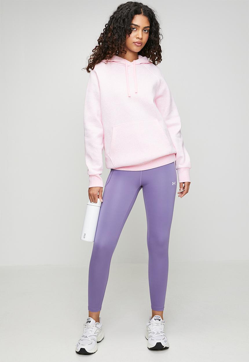 Under Armour - UA Rival Fleece Hoodie - Prime Pink Light Heather
