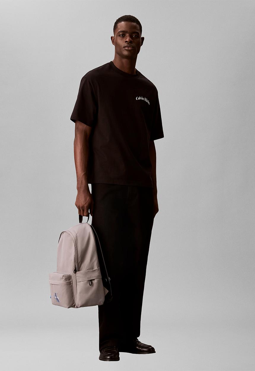 Calvin Klein - Bold Round Backpack - Grey