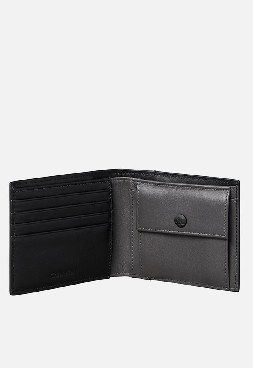Calvin Klein - Bold Billfold W/ Coin - Black