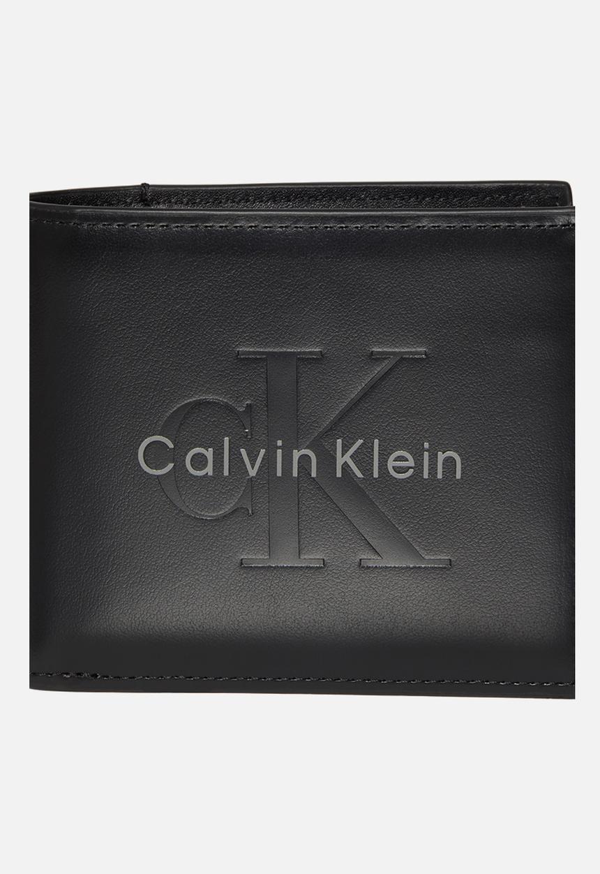 Calvin Klein - Bold Billfold W/ Coin - Black