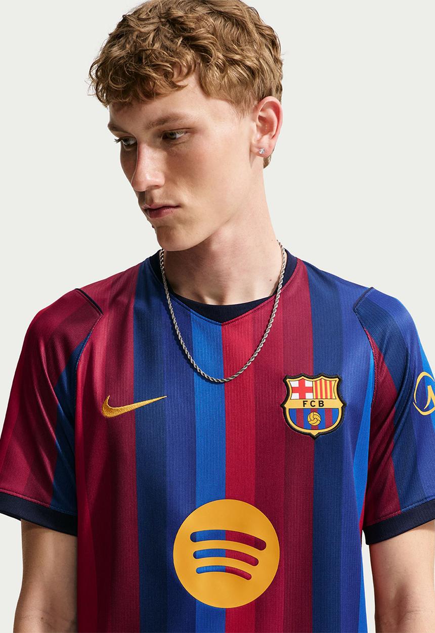 Nike - FC Barcelona 2026/27 Stadium Home Jsy - Deep Garnet/Blue Void/Mineral 