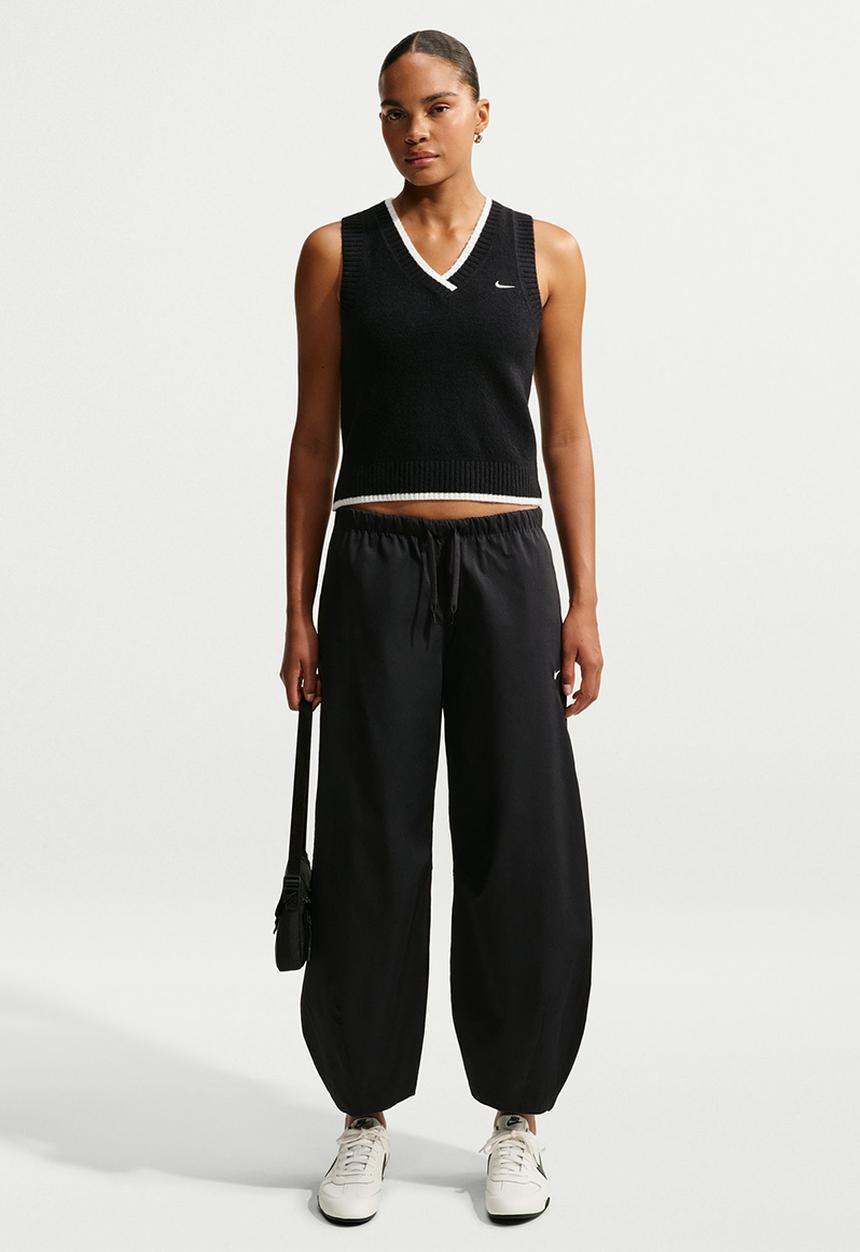 Nike - W Nk Eknit Vest - Black/White/White