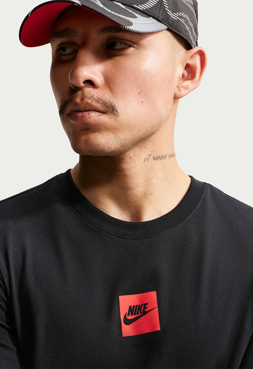 Nike - Club Futura Box  T-Shirt - Black