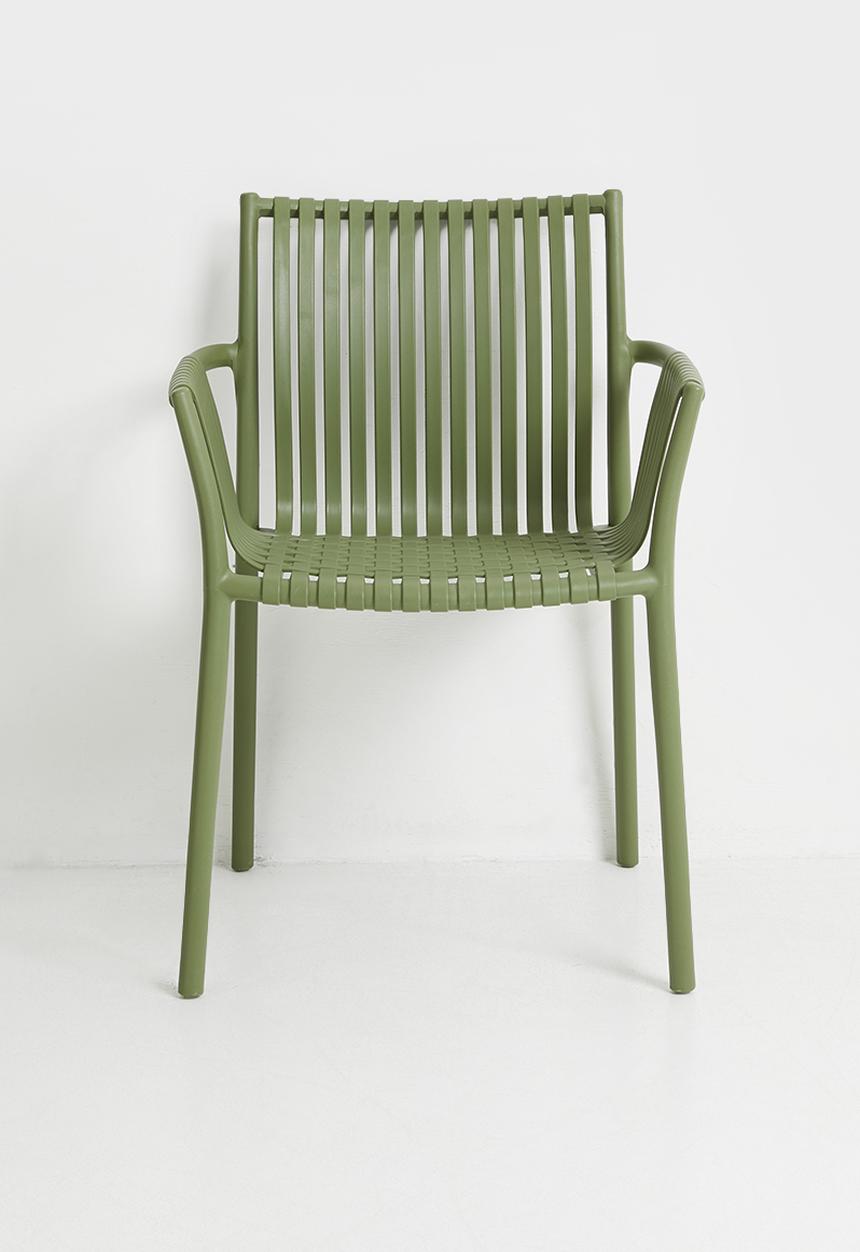 Sixth Floor - Malta Outdoor Dining Chair - Green