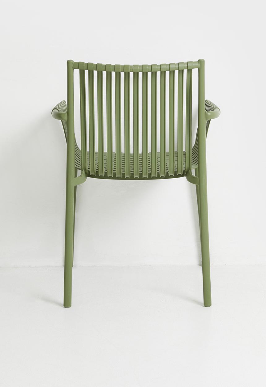 Sixth Floor - Malta Outdoor Dining Chair - Green