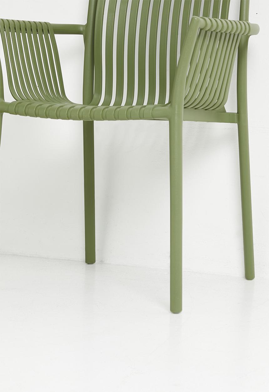 Sixth Floor - Malta Outdoor Dining Chair - Green