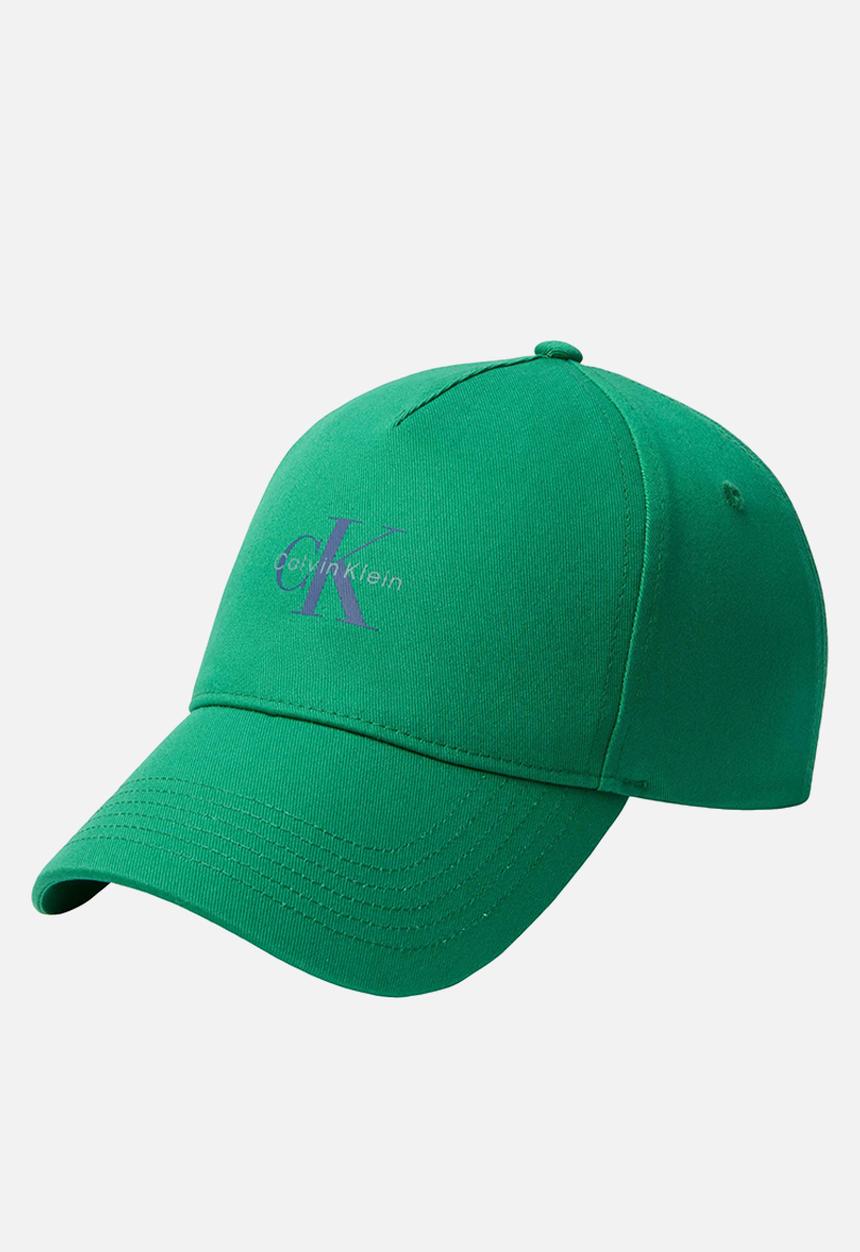 Calvin Klein - Monologo Printed Baseball Cap - Green
