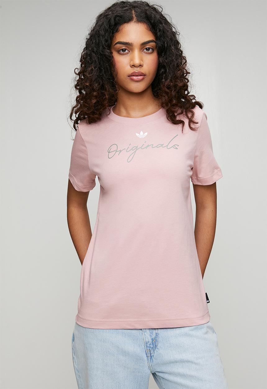 adidas Originals - P Tee Ls W - Wonder Mauve