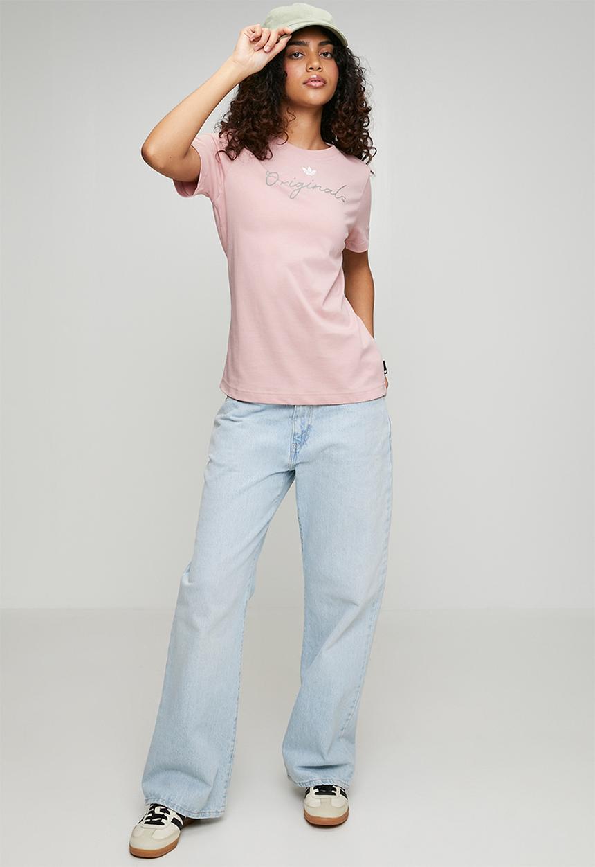 adidas Originals - P Tee Ls W - Wonder Mauve