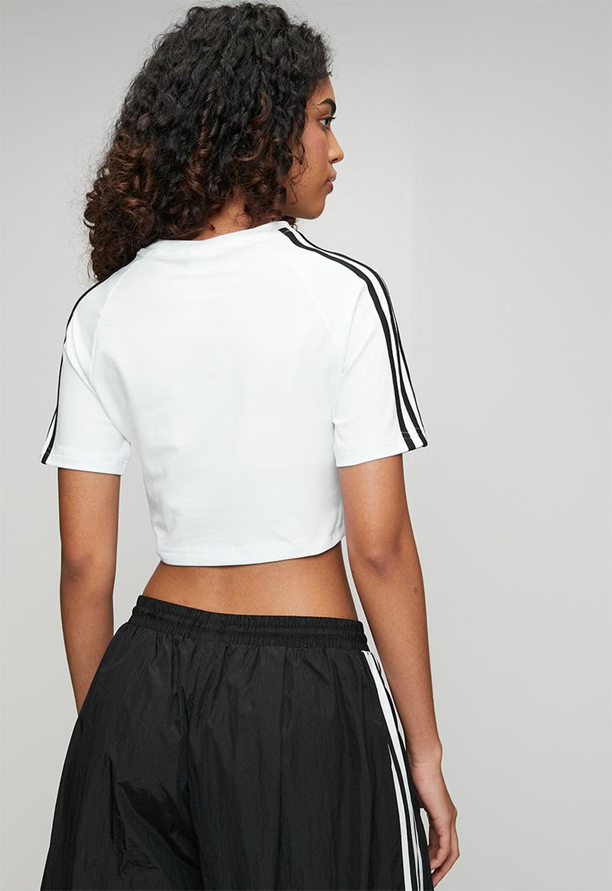 adidas Originals - 3 S Baby Tee W - White