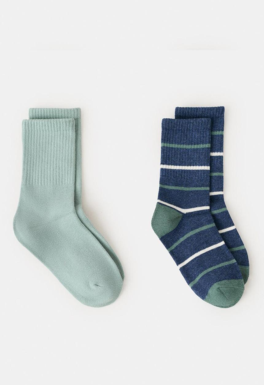 MANGO - Socks POOL - Turquoise / Aqua