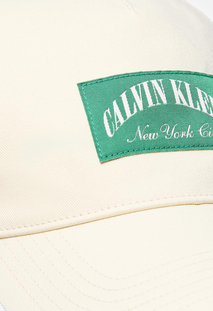 Calvin Klein - Heritage Crest Patch Cap - Neutrals