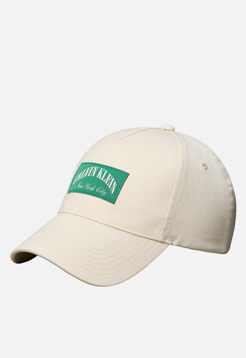 Calvin Klein - Heritage Crest Patch Cap - Neutrals