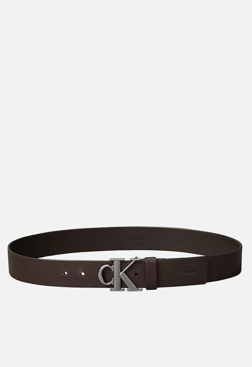 Calvin Klein - Ck Buckle 40Mm Fixed - Dark Brown