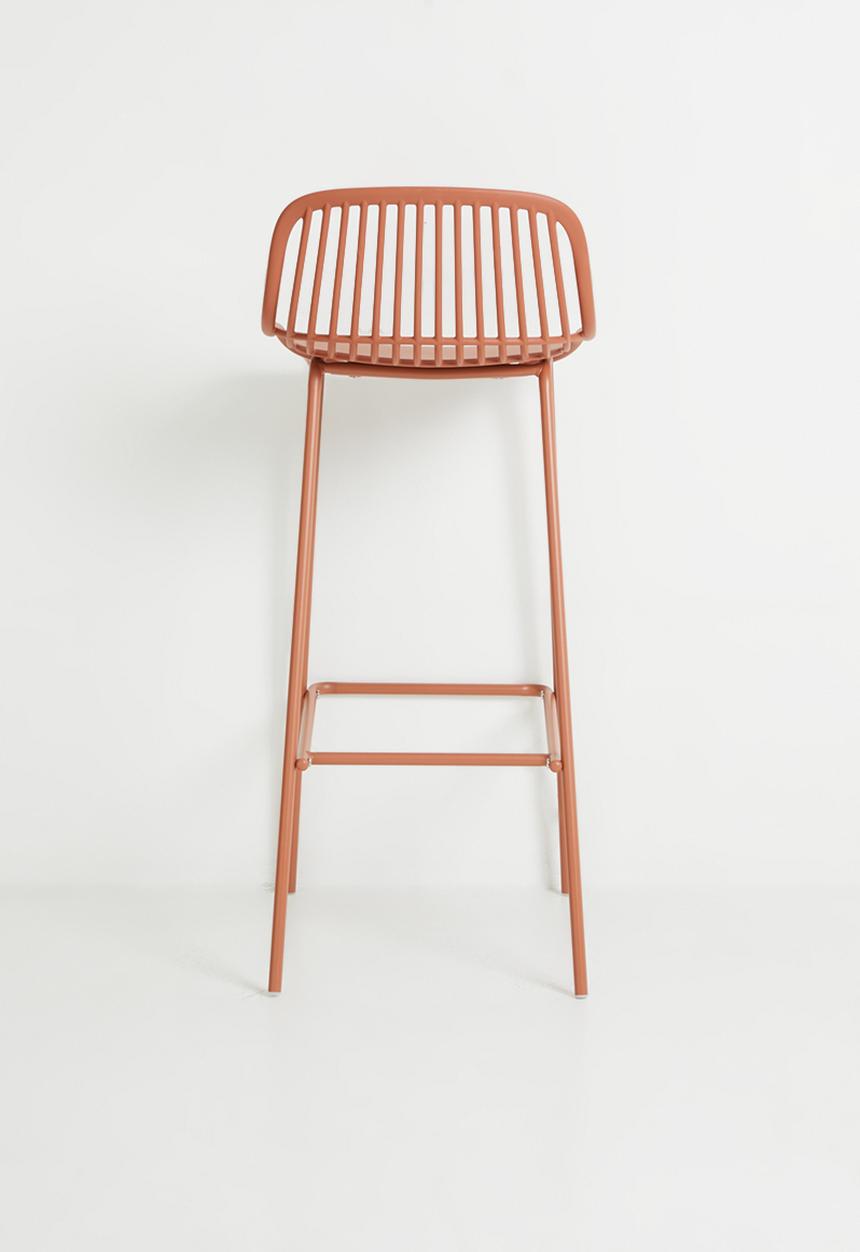 Sixth Floor - Oslo Barstool - Rust