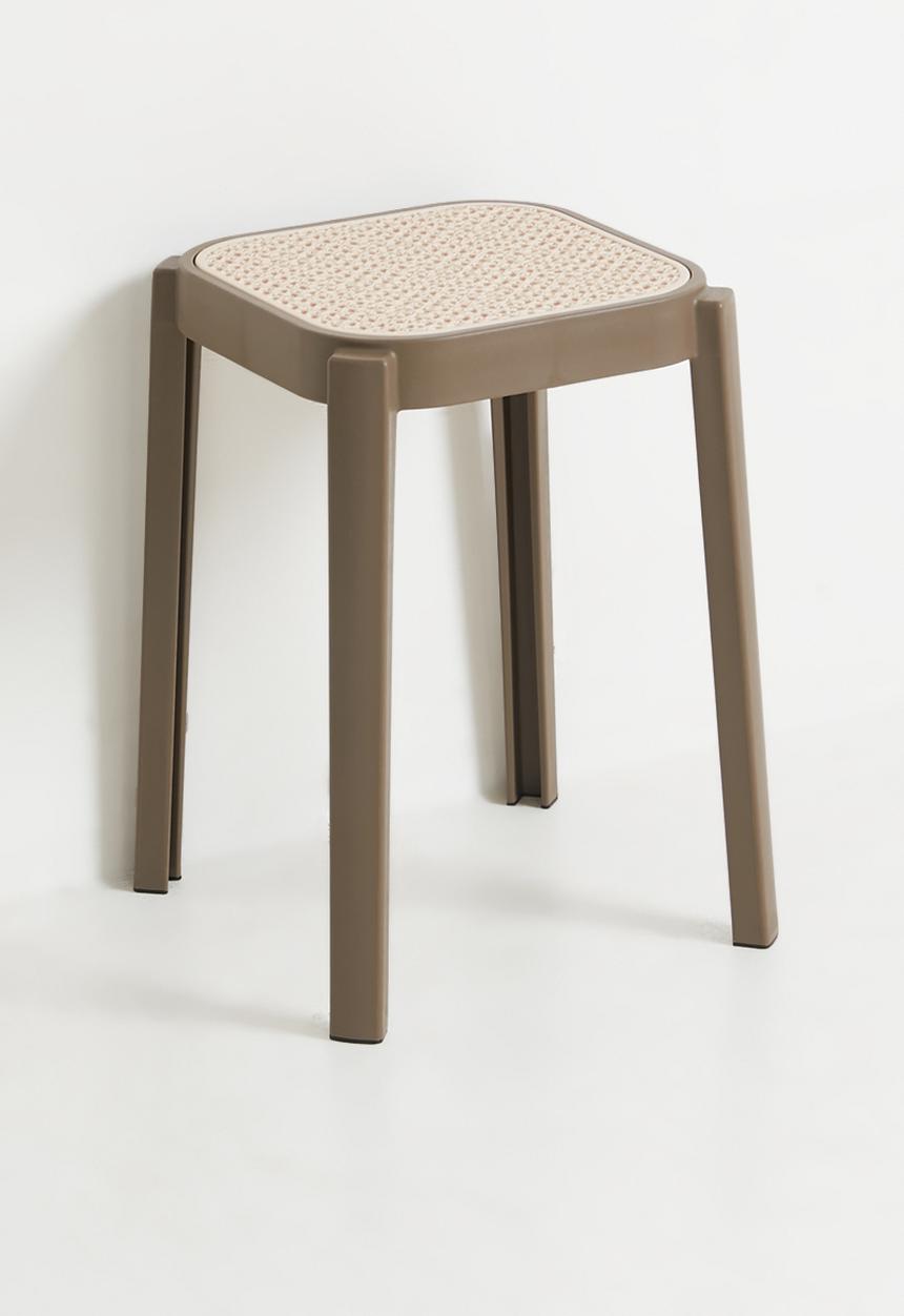 Sixth Floor - Kyoto Stool - Taupe