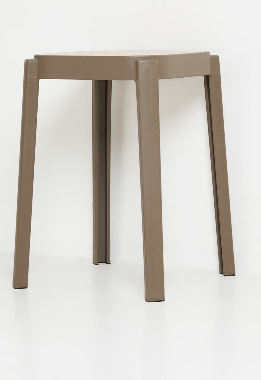 Sixth Floor - Kyoto Stool - Taupe