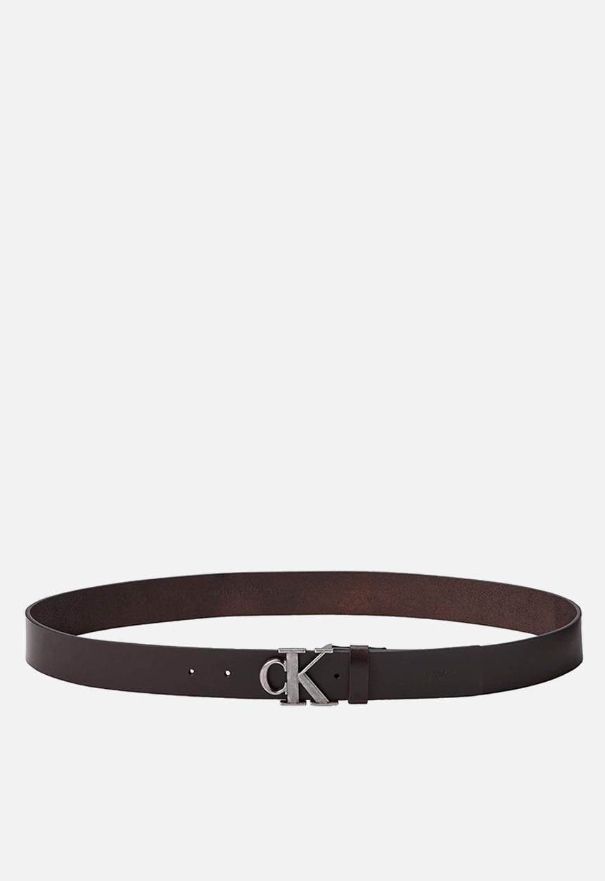 Calvin Klein - Ck Buckle Smooth 35Mm - Dark Brown