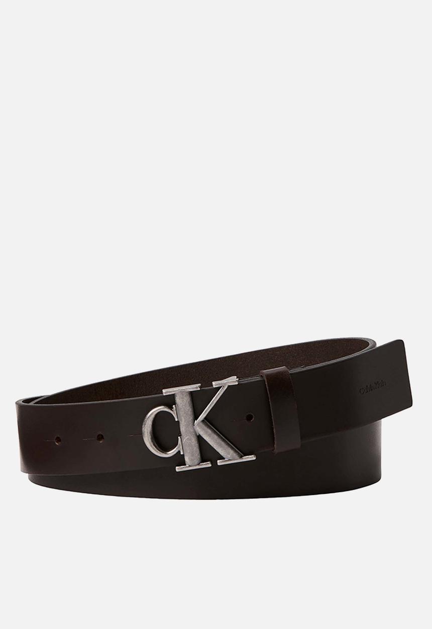 Calvin Klein - Ck Buckle Smooth 35Mm - Dark Brown