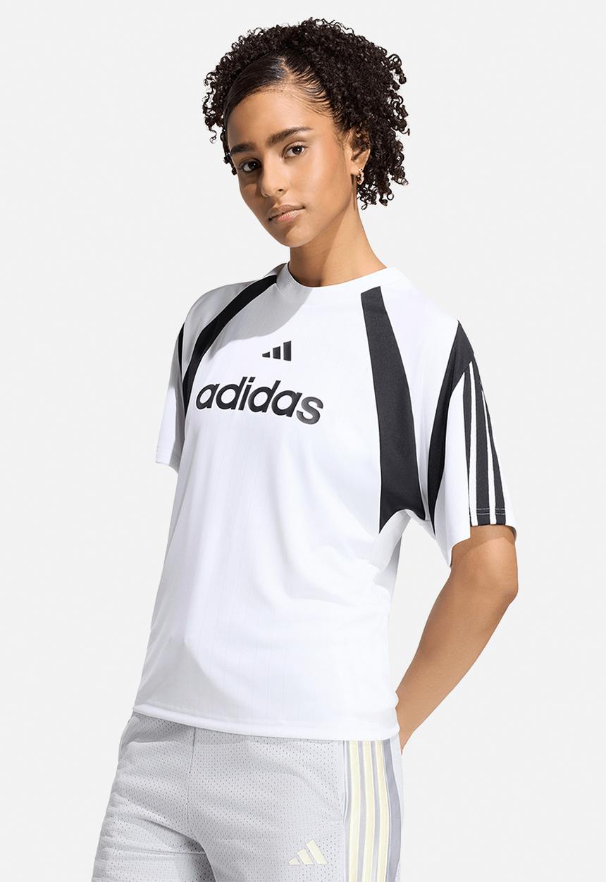 adidas Performance - W Tiro Jrsy - White/Black