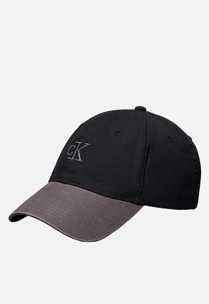 Calvin Klein - Washed Material Blocked Cap - Black