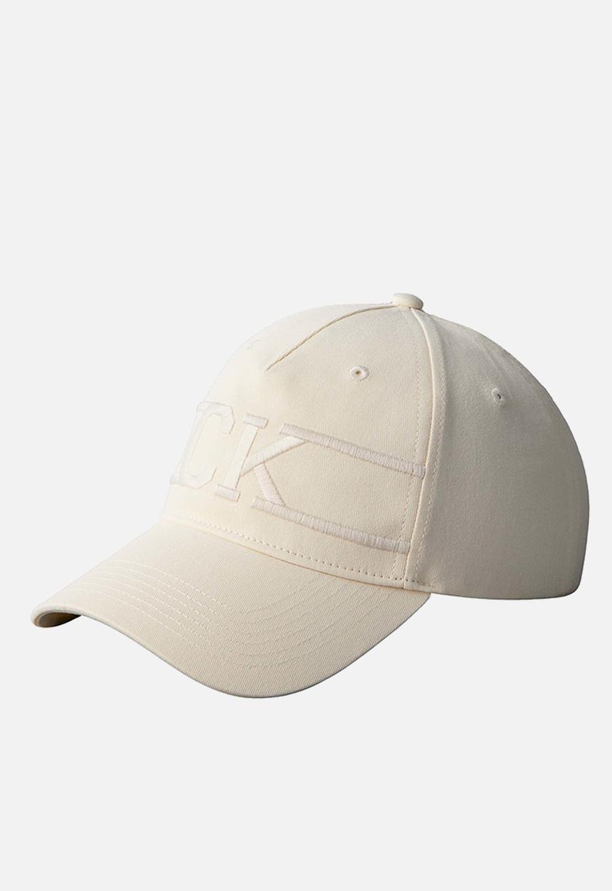 Calvin Klein - Cotton Twill Collegiate Cap - Neutrals