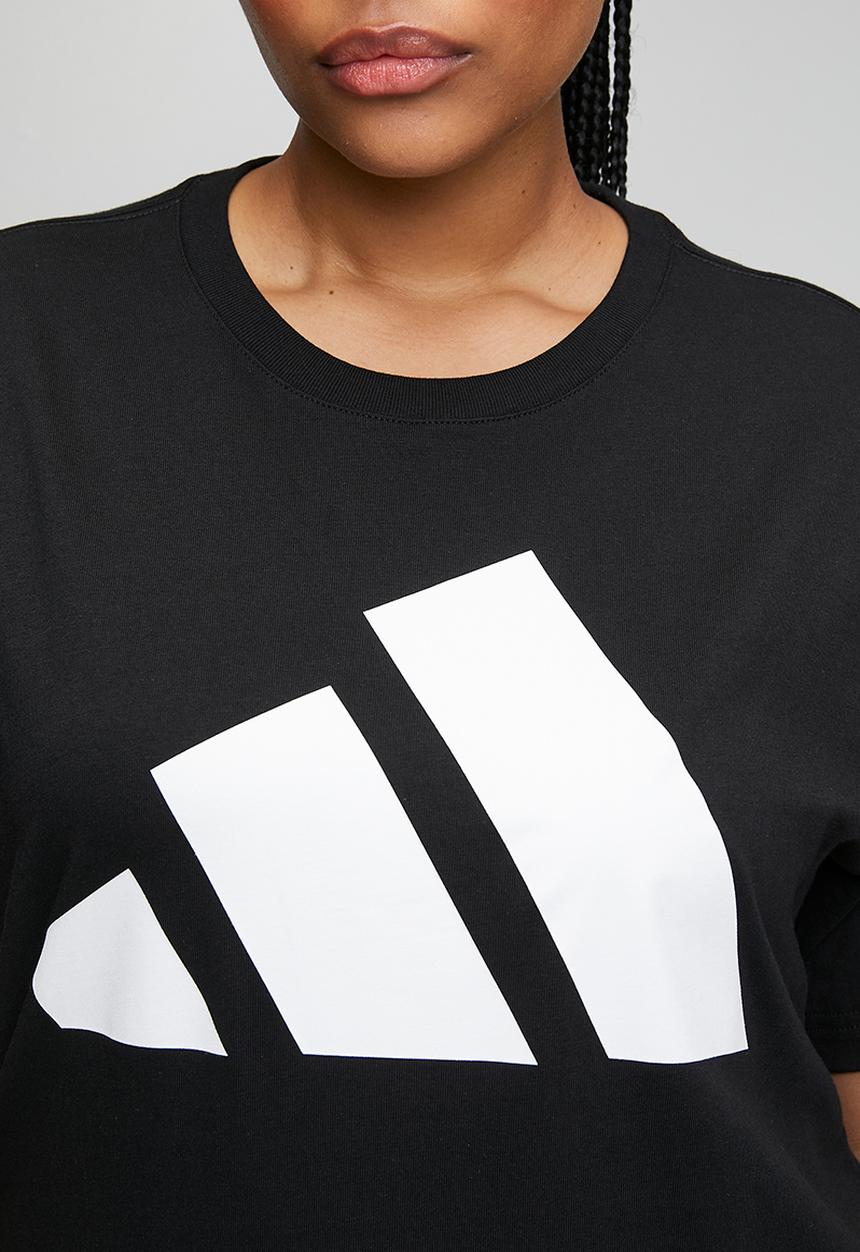 adidas Performance - Plus w bl sj t 2 s26 tee - black/white