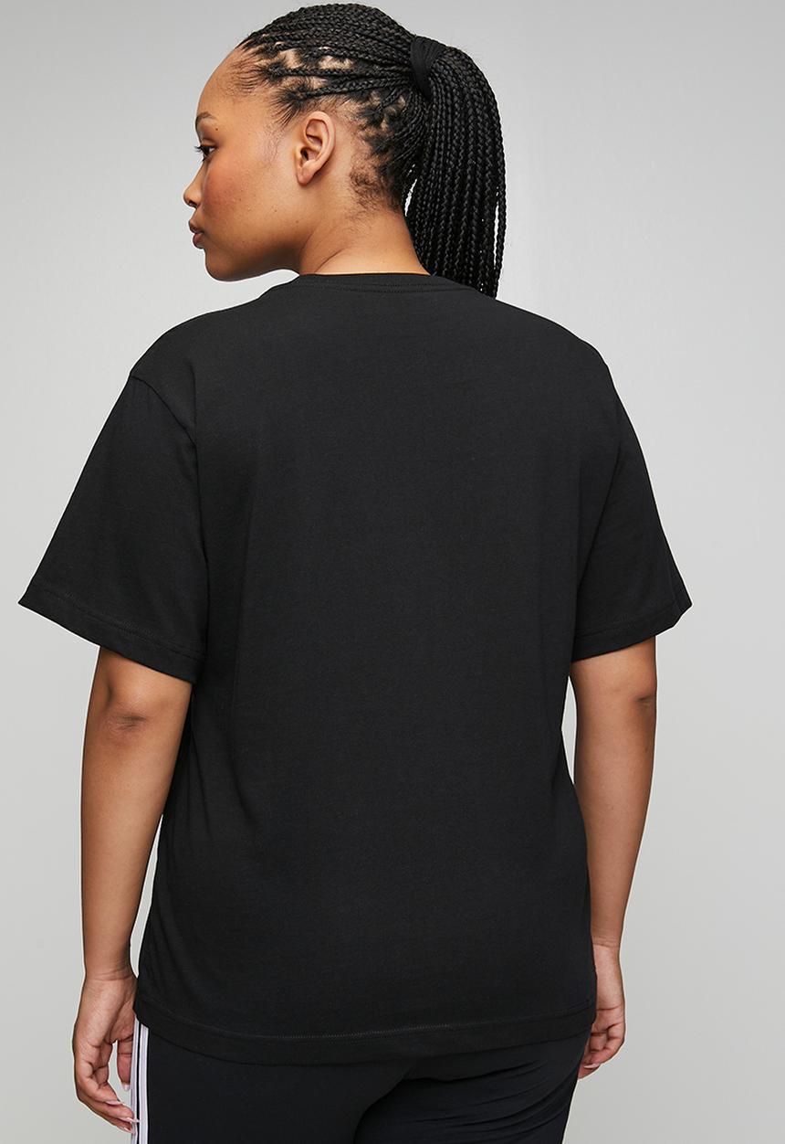 adidas Performance - Plus w bl sj t 2 s26 tee - black/white