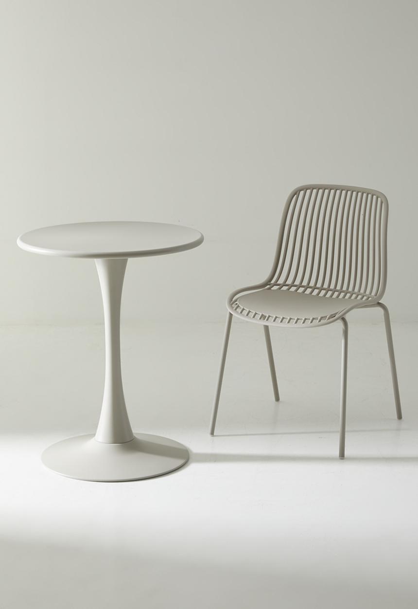 Sixth Floor - Cape Coast Outdoor Bistro Table - Greige