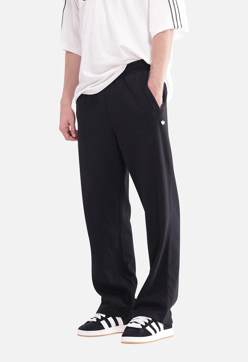 adidas Originals - Trefoil Essentials Open Hem Joggers - Black/Wht