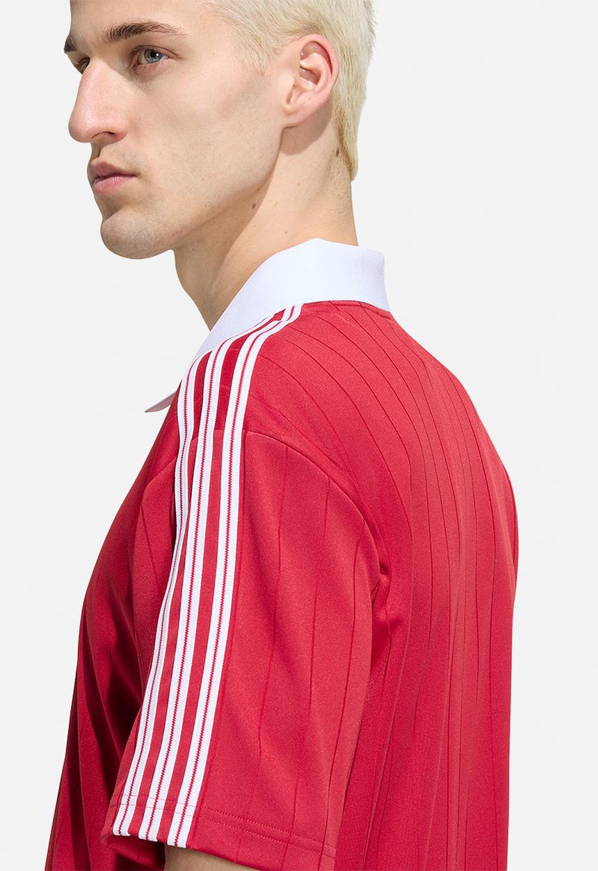 adidas Originals -  Adicolor Drop Needle Jersey -Red/White
