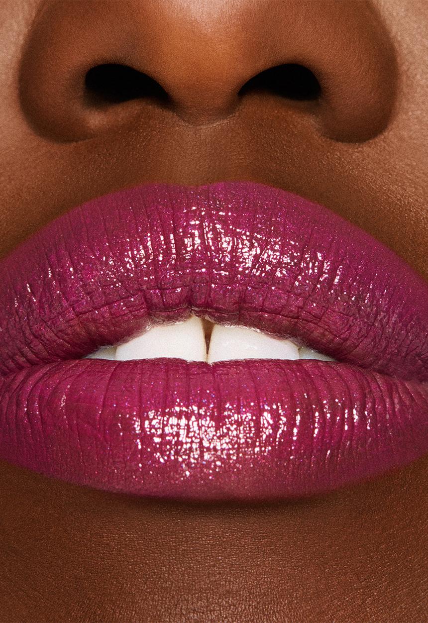MAC - Lustreglass Sheer-Shine Lipstick - Figgy