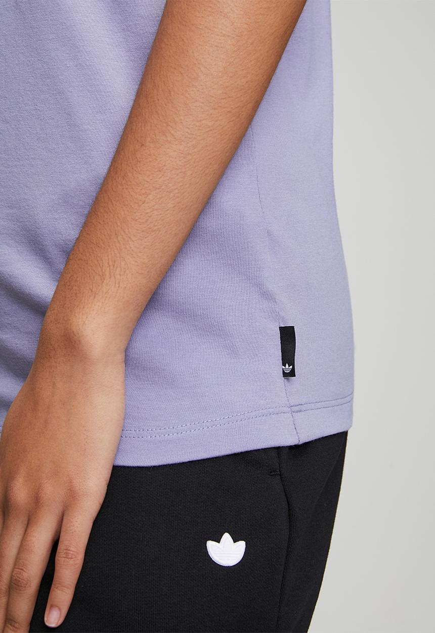 adidas Originals - Trefoil Originals Tee W - Silver Violet