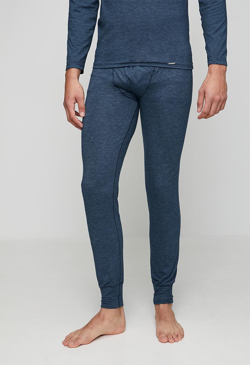 Jockey - Thermalux - Loe Long John 1Pk - Indigo Melange