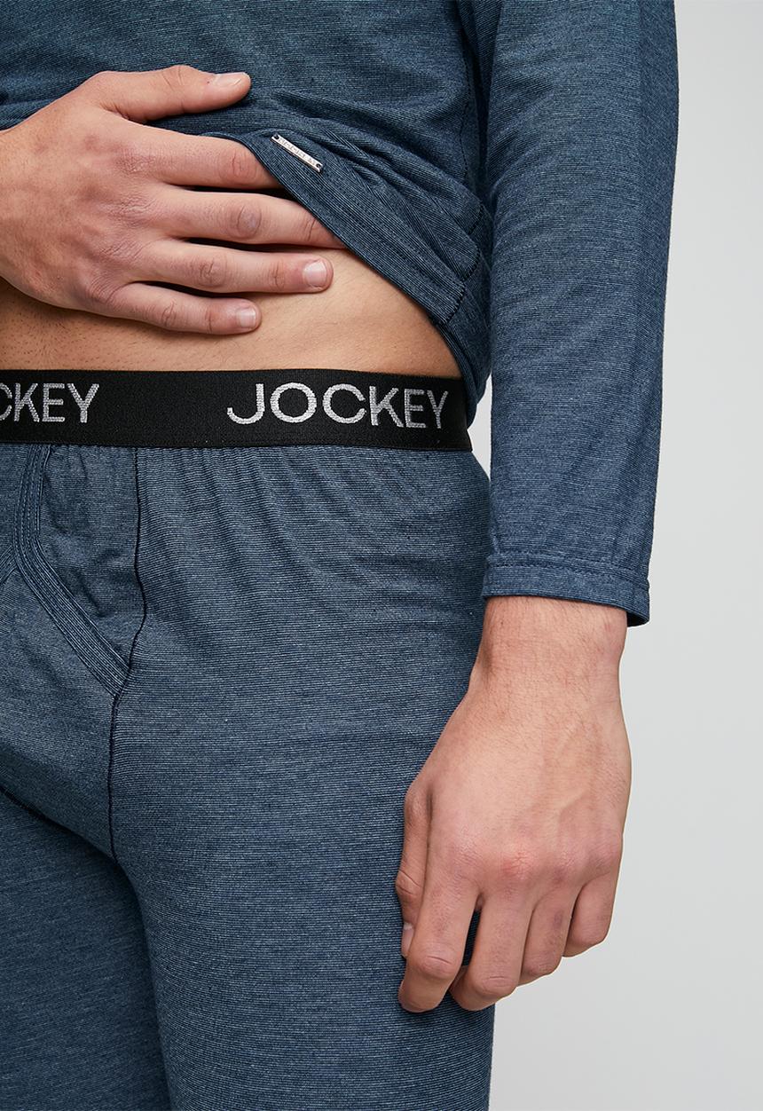 Jockey - Thermalux - Loe Long John 1Pk - Indigo Melange