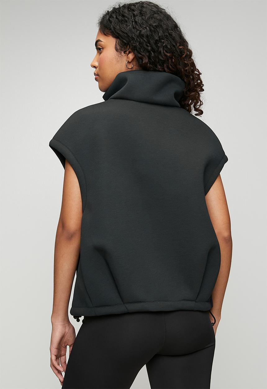 Nike - W Nk Pregame Fleece Vest - Black/Black