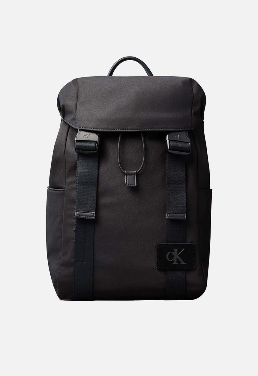 Calvin Klein - Canvas Mix Backpack - Black