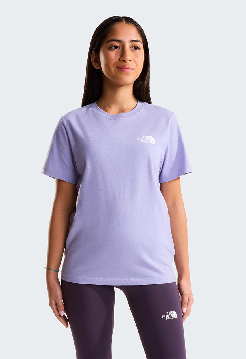 The North Face - Teen evolution box nse ss tee - pale plum (no5)