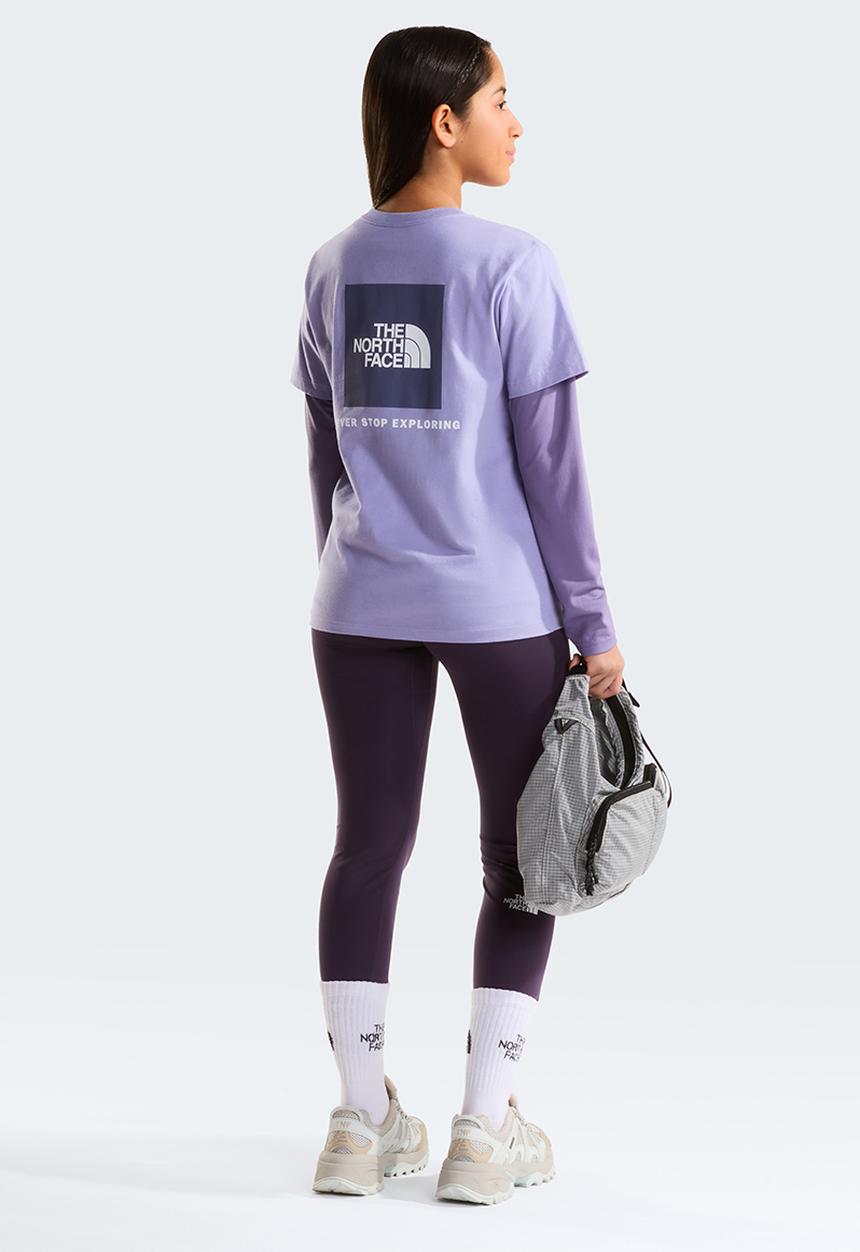 The North Face - Teen evolution box nse ss tee - pale plum (no5)