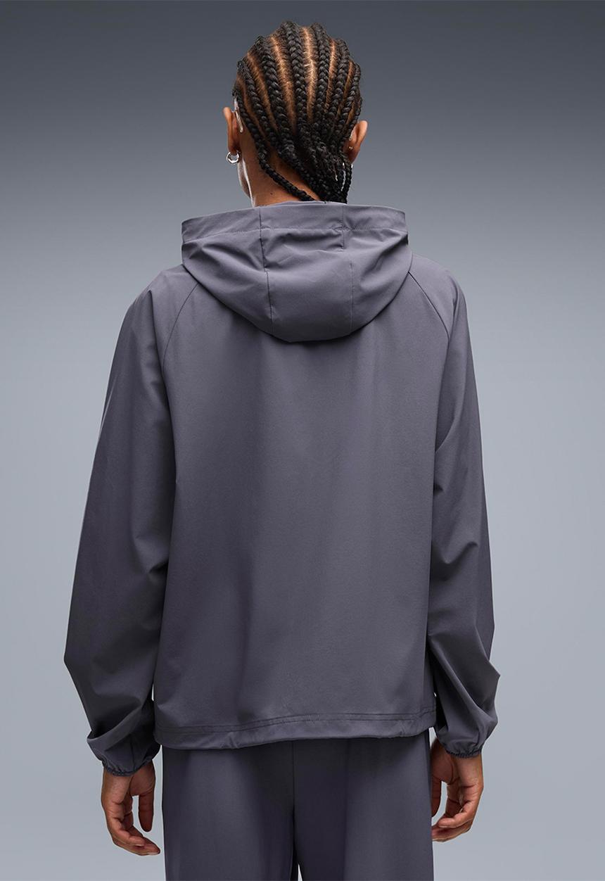 PUMA - Pumatech Sense 4-Way Stretch Oversized Short Woven Jacket - Inky Depths