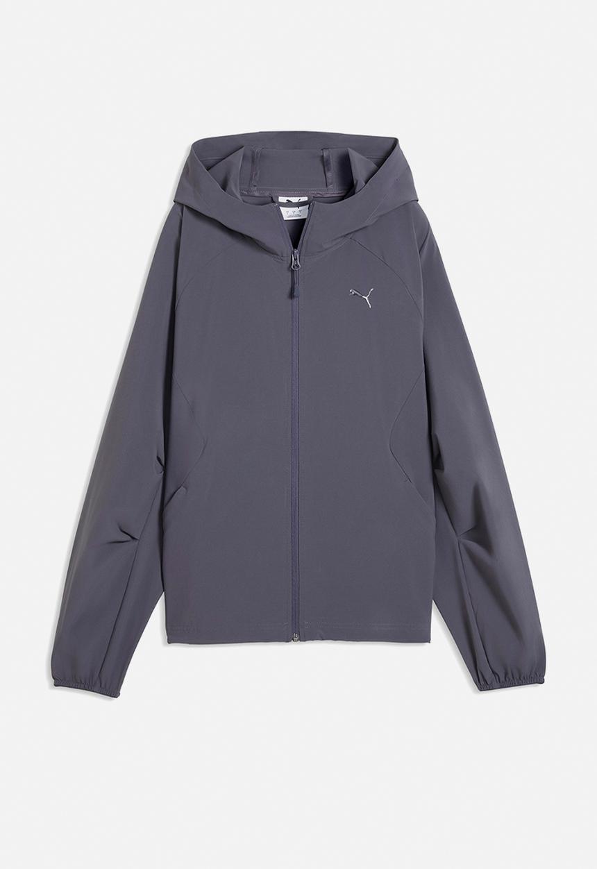 PUMA - Pumatech Sense 4-Way Stretch Oversized Short Woven Jacket - Inky Depths