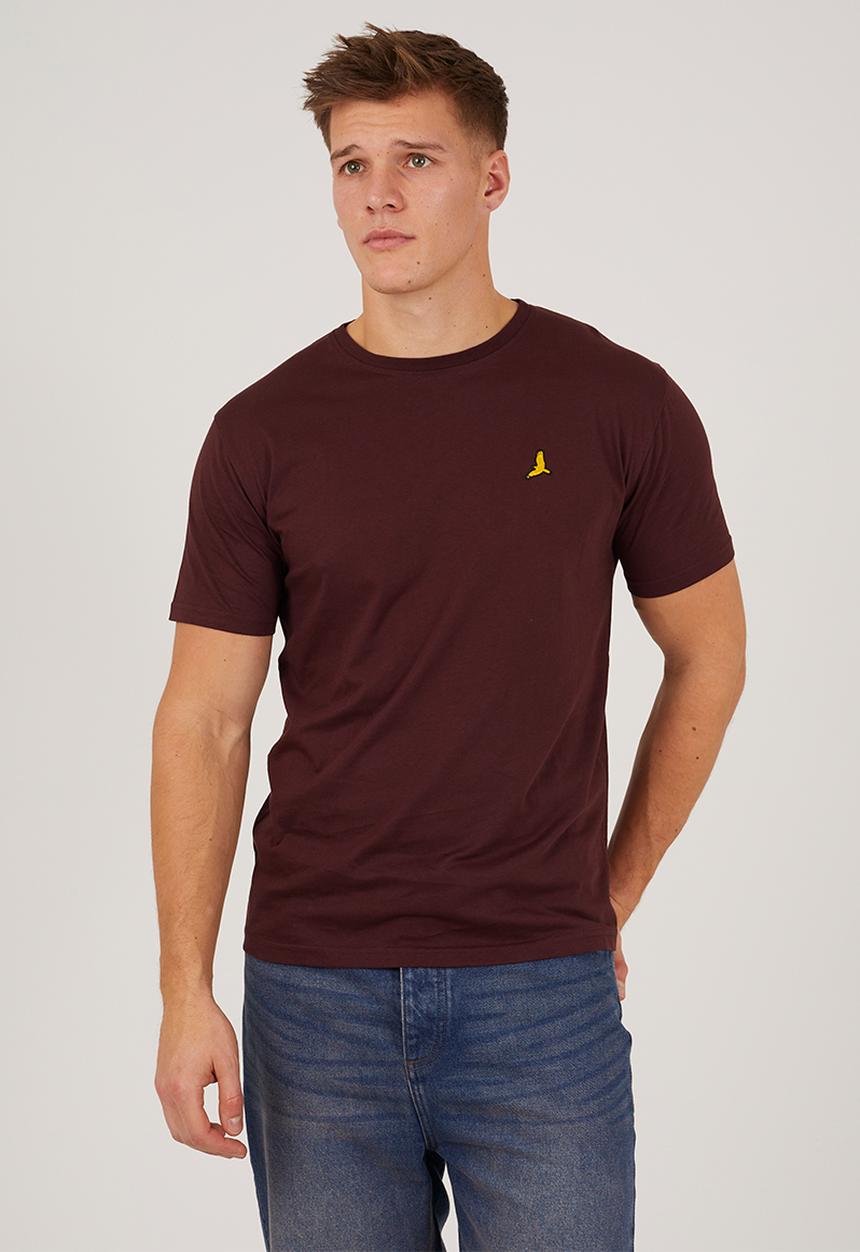 Brave Soul - 3Pk T-shirts - Cream / Oxblood / Optic White
