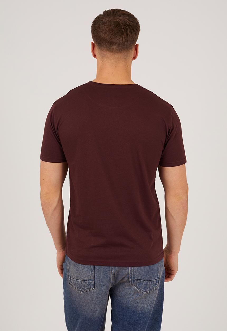 Brave Soul - 3Pk T-shirts - Cream / Oxblood / Optic White
